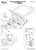 Part Location Diagram of W10215656 Whirlpool BRACKET