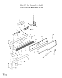 BACKGUARD Diagram and Parts List for 1352W06  Roper Range