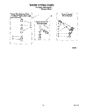WATER SYSTEM Diagram and Parts List for 4LBR7255AQ0  Whirlpool Washer