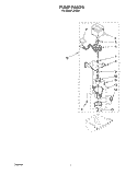 PUMP Diagram and Parts List for JZ5062  Whirlpool Ice Maker