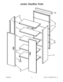 Part Location Diagram of W10471105 Whirlpool PANEL