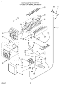 ICEMAKER, LIT/OPTIONAL Diagram and Parts List for KSSS48QDX04  KitchenAid Refrigerator