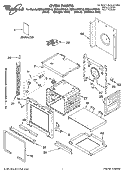 Part Location Diagram of 4457115 Whirlpool Deflector, Vent