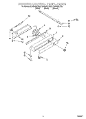 FREEZER CONTROL PANEL Diagram and Parts List for KSSS48QHT00  KitchenAid Refrigerator