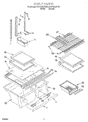 Part Location Diagram of 2205377 Whirlpool SHELF-GLAS