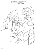 Part Location Diagram of 2175159 Whirlpool COVER-FRNT