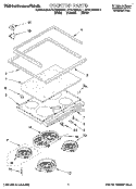 Part Location Diagram of LIT9751599 Whirlpool Quick Set Guide
