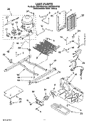 Part Location Diagram of WP2188831 Whirlpool Refrigerator Start Device