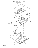 Part Location Diagram of 4327503 Whirlpool Plate (for conduit)