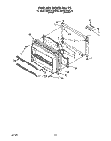 FREEZER DOOR Diagram and Parts List for KBRS22KWWH02  KitchenAid Refrigerator