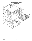 Part Location Diagram of 4315055 Whirlpool Liner, Oven Back