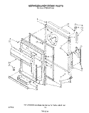 REFRIGERATOR DOOR Diagram and Parts List for ET20DKXTM03  Whirlpool Refrigerator