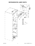 Part Location Diagram of W10435822 Whirlpool PLUG, ENDCAP