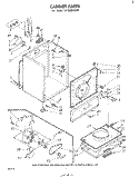 Part Location Diagram of WP3390733 Whirlpool Dryer Door Gasket
