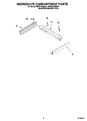 Part Location Diagram of 4456399 Whirlpool SUPPORT