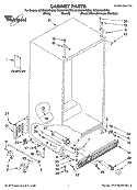 Part Location Diagram of 2322234AP Whirlpool Grille, Filter (Apollo Gray)