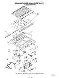 COMPARTMENT SEPARATOR Diagram and Parts List for ET20PKXTN01  Whirlpool Refrigerator