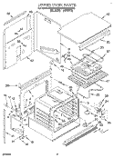 Part Location Diagram of 3187903 Whirlpool TRIM-END