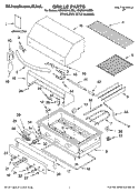 Part Location Diagram of 8190108 Whirlpool HOOD
