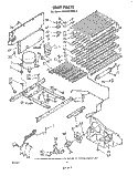 UNIT Diagram and Parts List for EV200FXKW0  Whirlpool Freezer