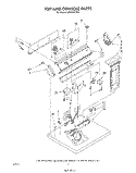 SECTION Diagram and Parts List for LE5320XTM0  Whirlpool Dryer