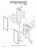 Part Location Diagram of 13107302SQ Whirlpool DOR-FIP MS
