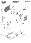 UNIT PARTS Diagram and Parts List for ACQ082PS7  Whirlpool Air Conditioner