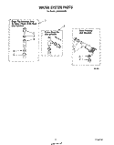 WATER SYSTEM Diagram and Parts List for LA5460XSW0  Whirlpool Washer