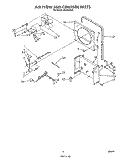 SECTION Diagram and Parts List for AK2500XV0  Whirlpool Dehumidifier