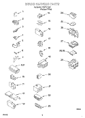 WIRING HARNESS Diagram and Parts List for LSR5121HQ0  Whirlpool Washer