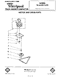 SECTION Diagram and Parts List for TF4500XLP0  Whirlpool Trash Compactor