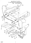MANIFOLD Diagram and Parts List for FGS337GW0  Roper Range