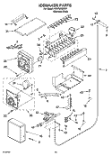 ICEMAKER PARTS Diagram and Parts List for KSSP36QMS01  KitchenAid Refrigerator