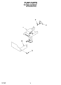 PUMP Diagram and Parts List for KUIS155HLS3  KitchenAid Ice Maker