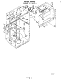 Part Location Diagram of 984146 Whirlpool Reinforcement, Ladder