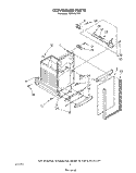 CONTAINER Diagram and Parts List for TU4100XTP2  Whirlpool Trash Compactor