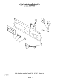 Part Location Diagram of 4163869 Whirlpool Light, Indicator (sold individually, 4 recommended)