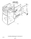 Part Location Diagram of 934066 Whirlpool COVER, EVAPORATOR