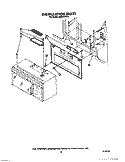 INSTALLATION Diagram and Parts List for MHE10VW0  Roper Microwave