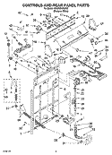Part Location Diagram of 8316045 Whirlpool CORD-POWER