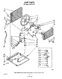 SECTION Diagram and Parts List for AHFP8120  Whirlpool Air Conditioner