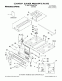Part Location Diagram of WPW10115889 Whirlpool Control Panel