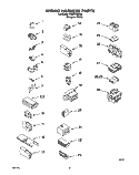 WIRING HARNESS Diagram and Parts List for TAWS700EQ0  Estate Washer