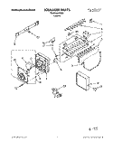 SECTION Diagram and Parts List for KIMS8  KitchenAid Ice Maker