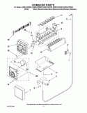 ICEMAKER PARTS Diagram and Parts List for ES5DVAXWA00  Whirlpool Refrigerator