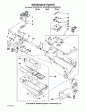 Part Location Diagram of WPW10250742 Whirlpool Drawer
