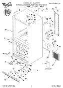 Part Location Diagram of 8170597 Whirlpool HARNS-WIRE