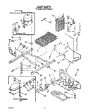 UNIT Diagram and Parts List for KSRB27QXBL01  KitchenAid Refrigerator