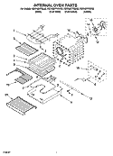 Part Location Diagram of 9759681 Whirlpool RACK-OVEN