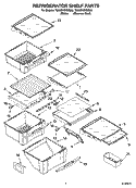 Part Location Diagram of 2223428 Whirlpool TRACK